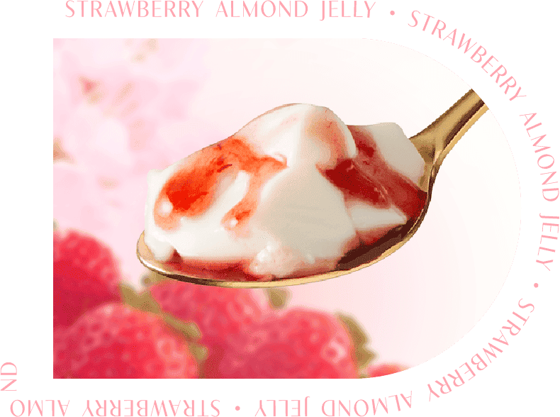 STRAWBERRY ALMOND JELLY